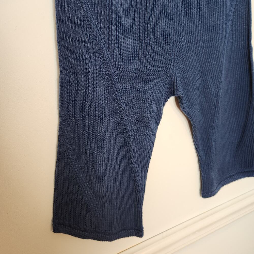 New Mame Kurogouchi Uniqlo 3D Knit Ribbed Shorts Small Medium Womens Athletic - Picture 3 of 10